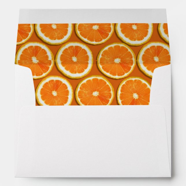 Lemon Slices Pattern Envelopes (Back (Bottom))