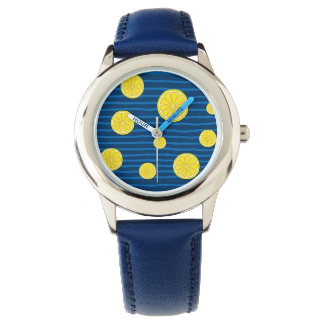 Lemon slices pattern watch (Front)