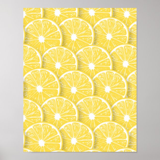 Lemon slices poster (Front)