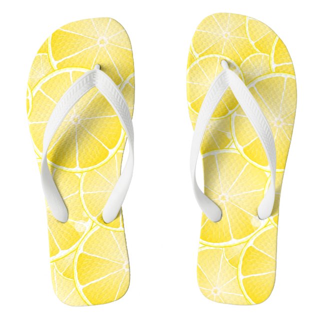 Lemon Slices Thongs (Footbed)