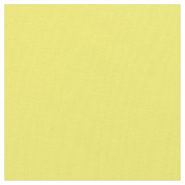 Lemon Solid Colour Fabric (Close Up)