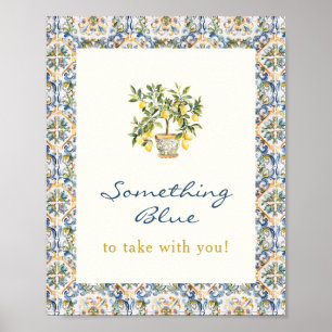 Lemon Something Blue Poster