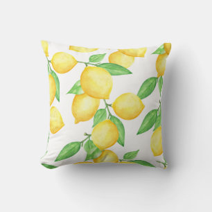 Lemon Splash 16x16 Cushion