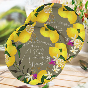 Lemon Squeeze  Paper Plate