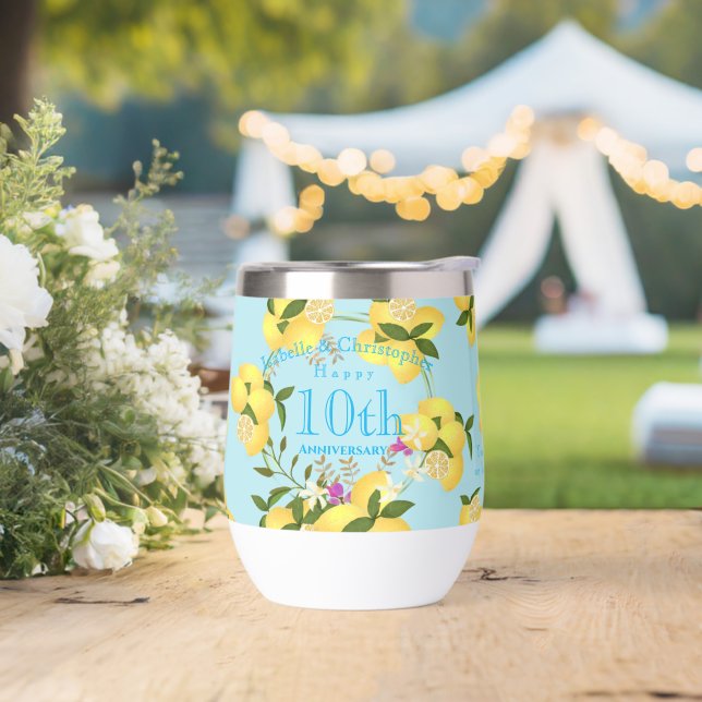 Lemon Squeeze Wedding Anniversary Blue (Wedding)