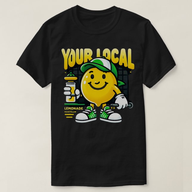 Lemon Stand Funny Lemonade Entrepreneur For Boys G T-Shirt (Design Front)