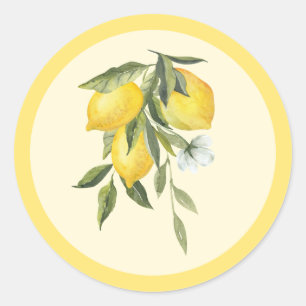 Lemon Sticker