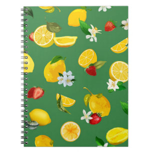 Lemon & Strawberry 4 Notebook