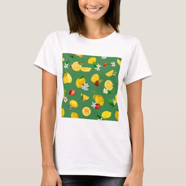 Lemon & Strawberry 4 T-Shirt (Front)