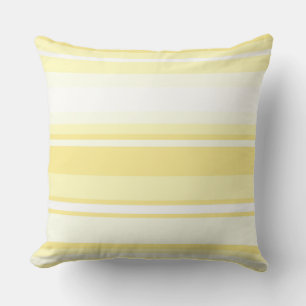 Lemon stripes cushion