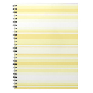 Lemon stripes notebook