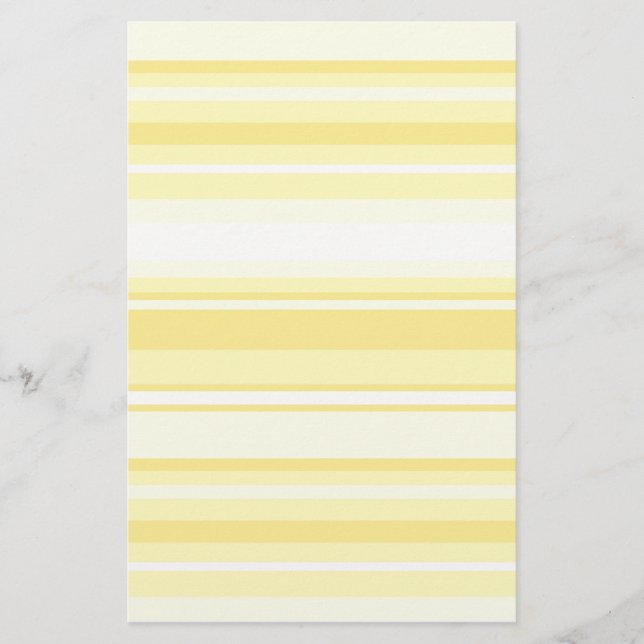Lemon stripes stationery (Front)