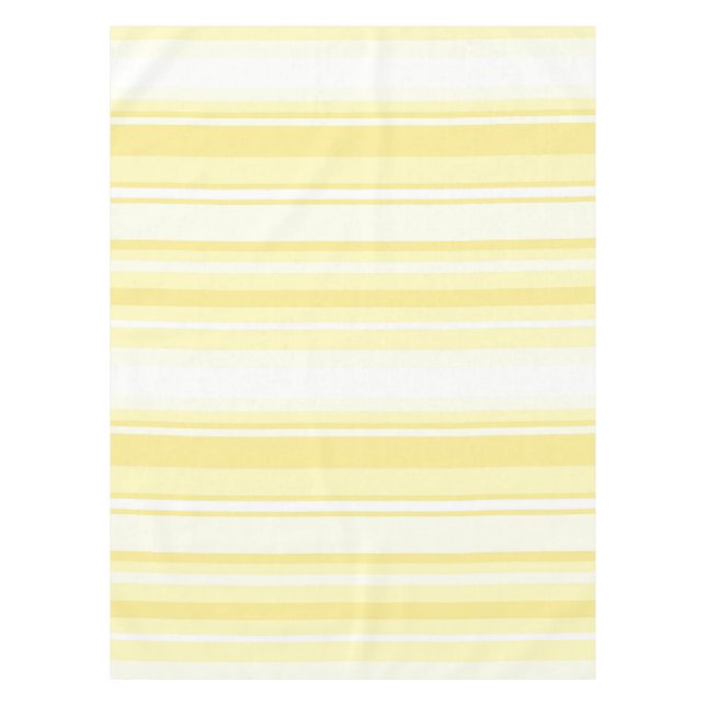 Lemon stripes tablecloth (Front)