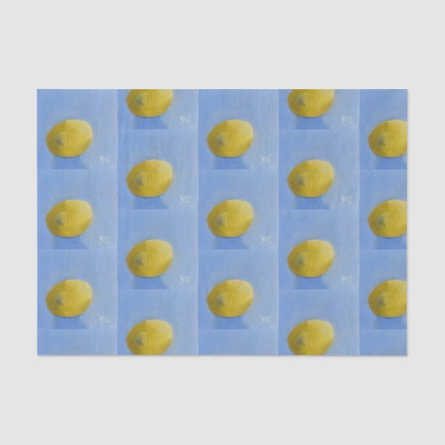 Lemon Study Tissue Paper (Front)