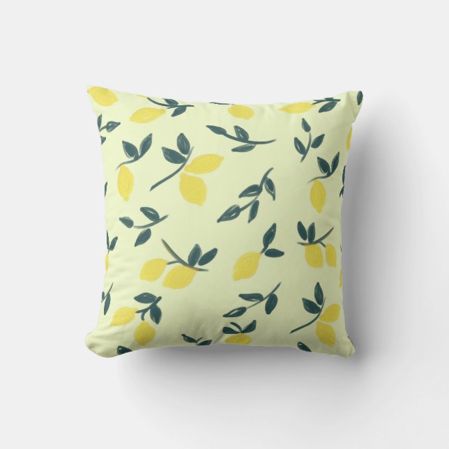 Lemon Theme Cushion (Front)