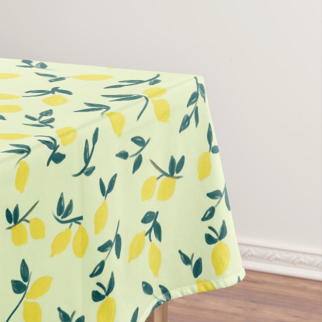 Lemon Theme Tablecloth (In Situ)