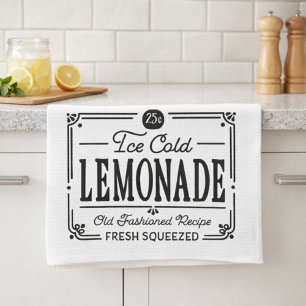 Lemon Themed  Tea Towel