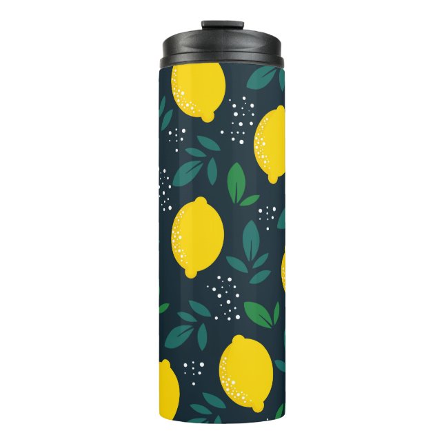 Lemon Thermal Tumbler (Front)