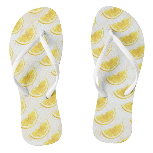 Lemon Thongs (Footbed)
