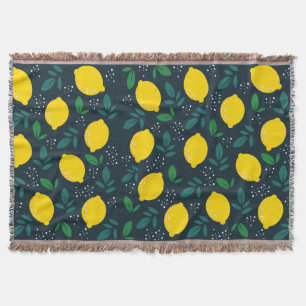 Lemon Throw Blanket