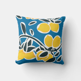 Lemon Tree Branches II Cushion