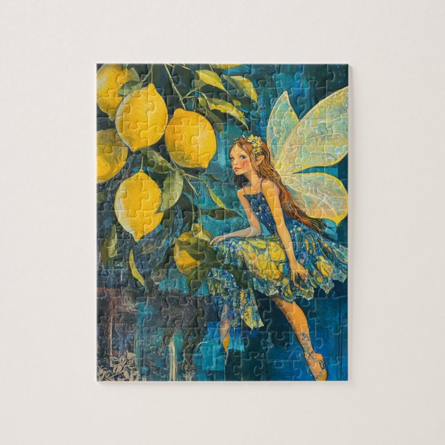 Lemon Tree Fairy Jigsaw Puzzle (Vertical)