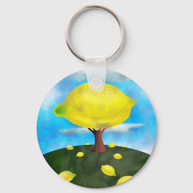 Lemon Tree Key Ring (Front)