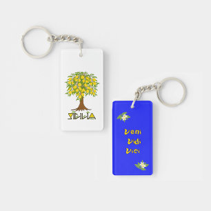 Lemon tree key ring