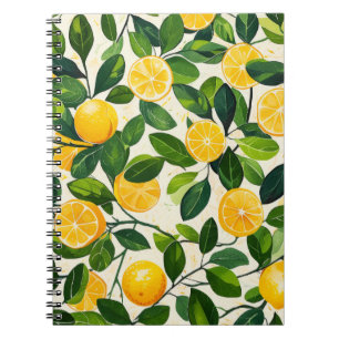 "Lemon Twist Notebook" Notebook