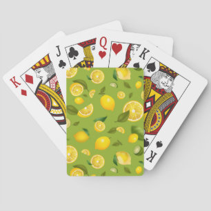 Lemon Variety 8 Playing Cards