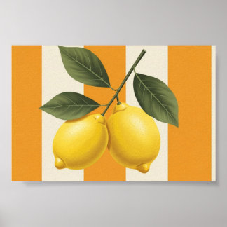 Lemon Wall Art