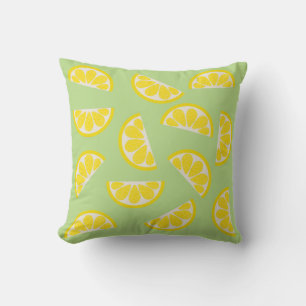 Lemon Wedges Pillow