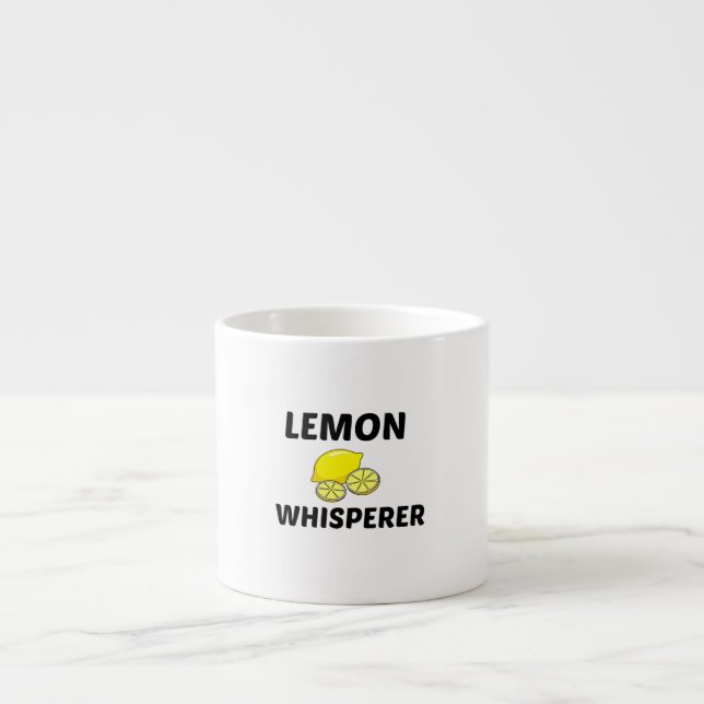 LEMON WHISPERER ESPRESSO CUP (Front)