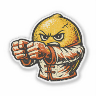 Lemon Wing Chun — Vintage Retro Street Fighter