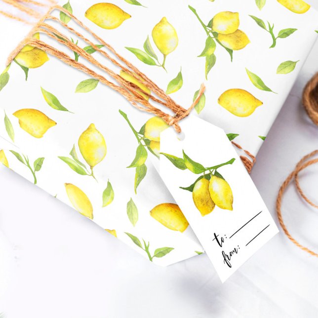 Lemon Wrapping Paper (Creator Uploaded)