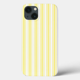 Lemon yellow and white candy stripes Case-Mate iPh iPhone 13 Case