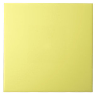 Lemon Yellow Ceramic Tile. Tile