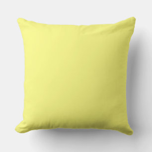 Lemon Yellow Large Cushion