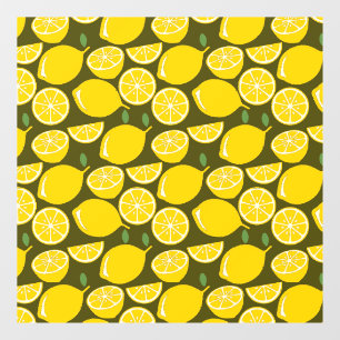 Lemon Yellow Modern Fun Cute