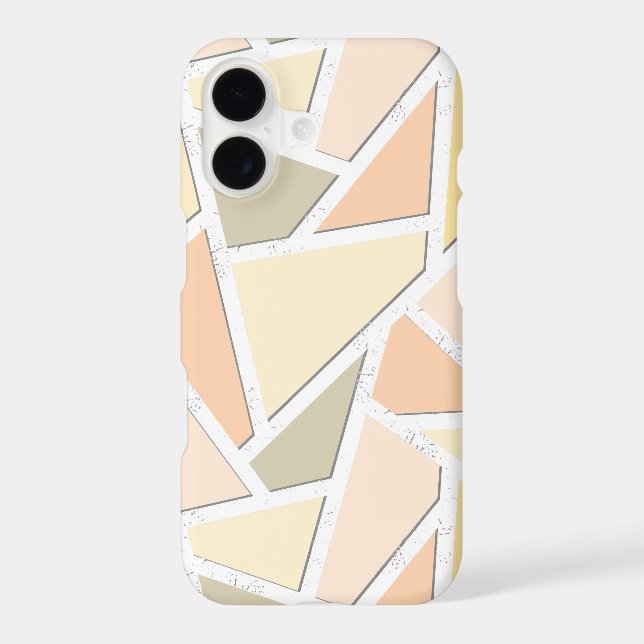 Lemon yellow mosaic pattern (Back)