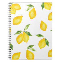 Lemon Yellow Notebook