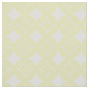 Lemon yellow shippo pattern fabric