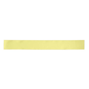 Lemon yellow, solid color, satin ribbon