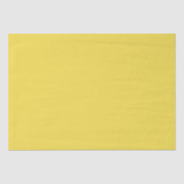 Lemon Yellow Tissue Paper (Front)
