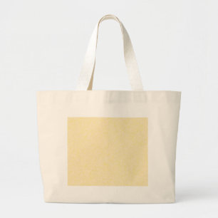 Lemon Zest print - yellow faun accessories custom Large Tote Bag