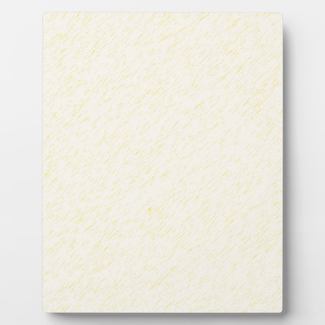 Lemon Zest print - yellow faun accessories custom Plaque (Front)