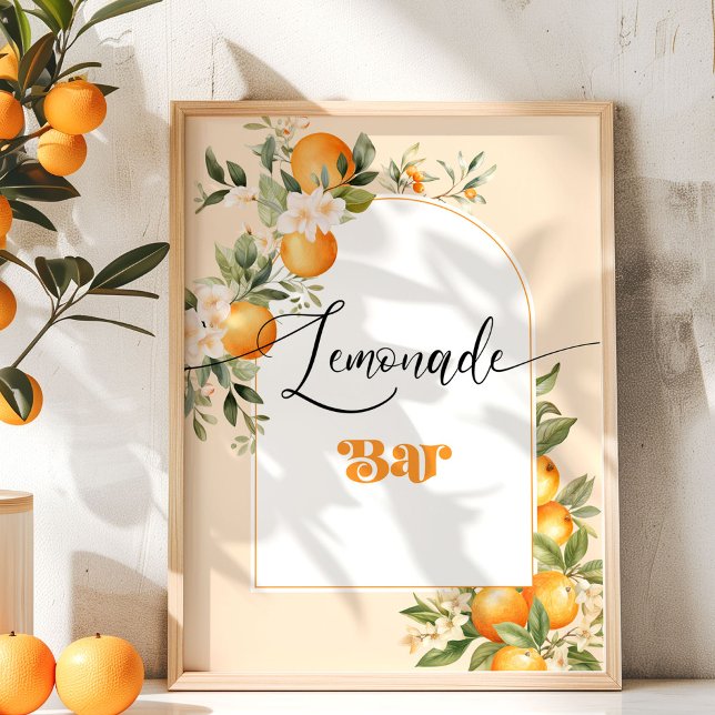 Lemonade Bar little cutie oranges Poster (Creator Uploaded)