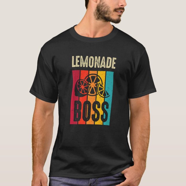 Lemonade Boss Juice Stand  2 T-Shirt (Front)