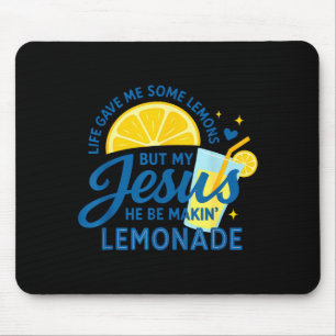 Lemonade Christian Apparel Religious Jesus Mouse Pad