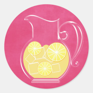 Lemonade Classic Round Sticker